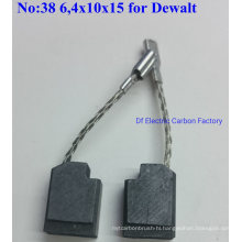 Electrical Power Tools Carbon Brush for Dewalt 6.4*10*15